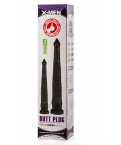Butt Plug PVC Black XMEN 12,6 inch