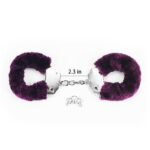 Fetish Pleasure Fluffy Hand Cuffs Purple Fetish Pleasure Fluffy Hand Cuffs Purple