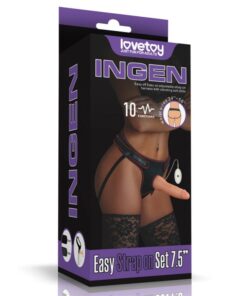 Strapon Vibrating Easy Set 7.5 inch