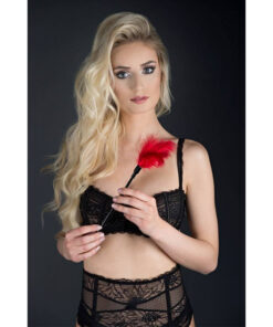 Tickler Small Feather Red