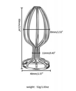 Butt Plug Stainless L