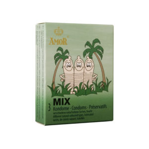 Prezervative AMOR MIX 3 buc