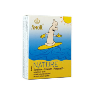 Prezervative AMOR Nature 3 buc