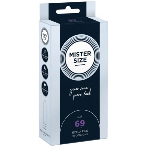 Prezervative MISTER SIZE 69 mm 10 buc- Prezervative MISTER SIZE 69 mm 10 buc