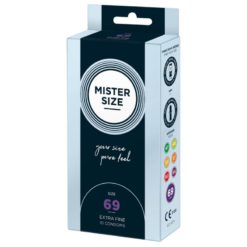 Prezervative MISTER SIZE 69 mm 10 buc