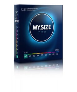 Prezervative MY SIZE PRO 45 mm 3 buc