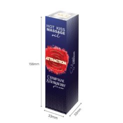 Ulei masaj Attraction Champagne Strawberry 50 ml