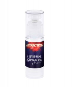 Ulei masaj Attraction Champagne Strawberry 50 ml 1 2