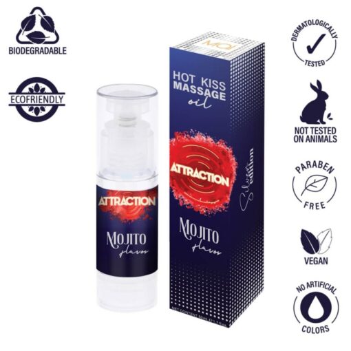 Ulei masaj Attraction Mojito Balm 50 ml 1 1