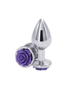 Butt plug Rose Violet Mediu