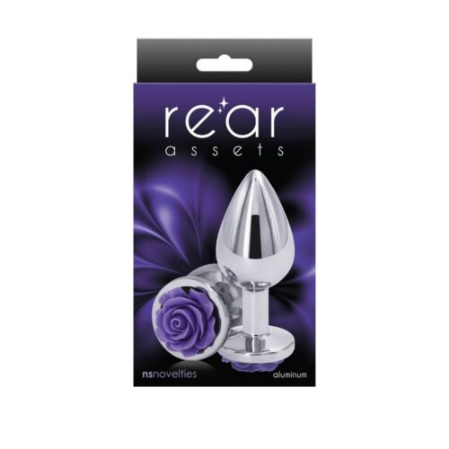 Butt plug Rose Violet Mediu Butt plug Rose Violet Mediu