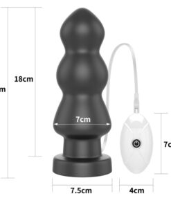 Butt plug cu Vibratii King Sized