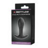 Butt plug cu vibratii Massager Black