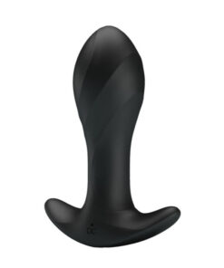 Butt plug cu vibratii Massager Black