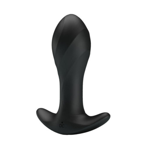 Butt plug cu vibratii Massager Black