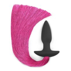 Butt plug Anal Silicon cu Pony Tail