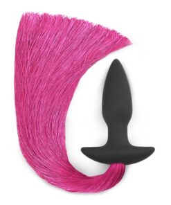 Butt plug Anal Silicon cu Pony Tail