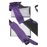 Catuse din piele violet Etherea Silk Cuffs Purple