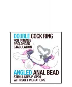 Plug anal cu Inel pentru Penis ANAL ADVENTURES