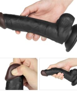 Strapon set Black 7.5 inch 2