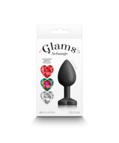BUTT PLUG cu forma de inima Glams Xchange S