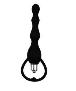Butt plug cu Vibratii Tail Power Beads