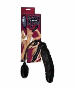 Dildo Anal Gonflabil Black Latex Balloon