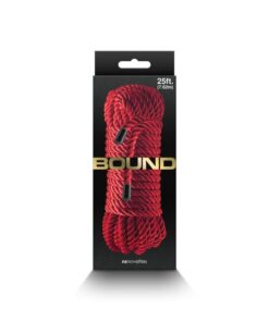 Sfoara Rosie pentru Bondage Bound Rope Red