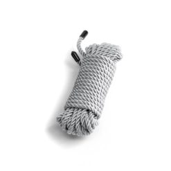 Sfoara argintie bondage Bound Rope Silver