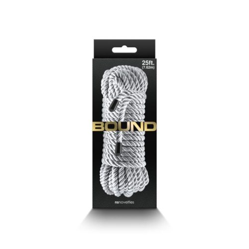 Sfoara argintie bondage Bound Rope Silver