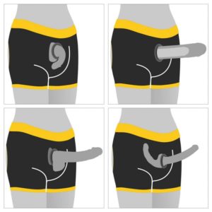 Strap On Boxeri Horny Shorts 1