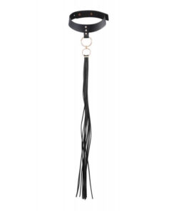 Zgarda si Lesa Maze Tassel Choker Black