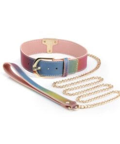 Zgarda si Lesa Multicolora Spectra Bondage