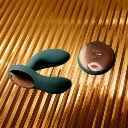 masator-prostata-vibratii-telecomanda-lelo-hugo-2-green
