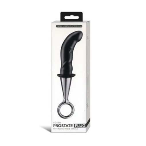 stimulator-prostata-silicon-maner-siguranta-negru