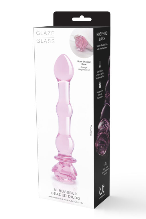 ButtPlug Sticla Rosebead 20 cm