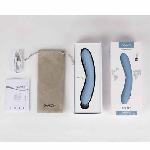 Dildo Anal Ava Neo Cornflower 18 cm