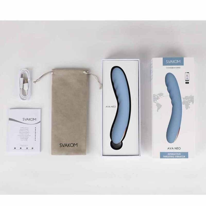 Dildo Anal Ava Neo Cornflower 18 cm