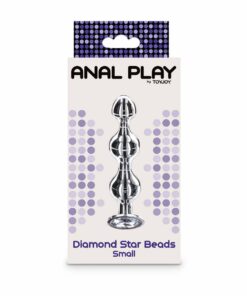 Bile Anale Diamond Star Beads Small