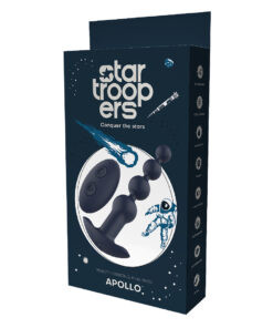 Bile Anale cu Vibratii StarTroopers 21 cm
