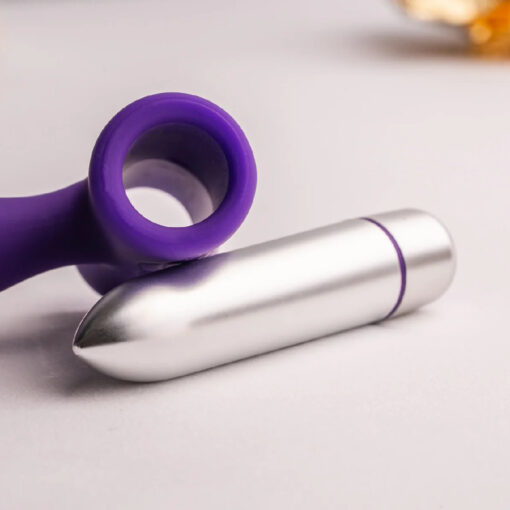 ButtPlug Vibratii Teazer Purple 12 cm