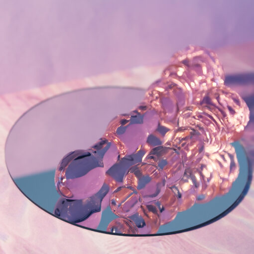 ButtPlug Sticla Rosebead 20 cm 1