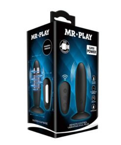 Buttplug Vibratii Mr PLay Remote Control 11 cm