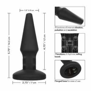 Buttplug Vibratii Bionic Beaded Rimming