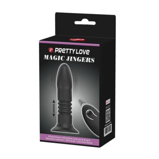 Buttplug cu Vibratii Pretty Love Magic Jingers