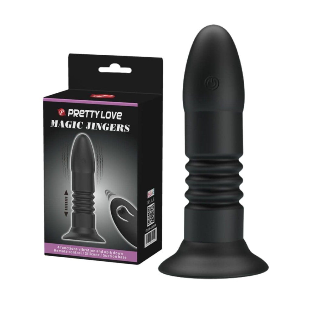 Buttplug cu Vibratii Pretty Love Magic Jingers