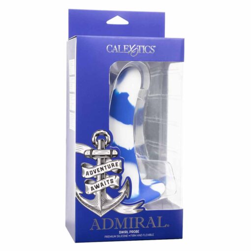 Dildo Anal Admiral Swirl Probe 14 cm