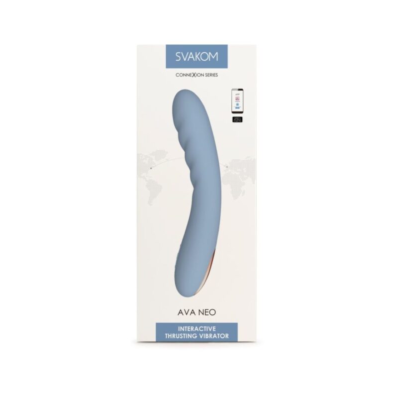 Dildo Anal Ava Neo Cornflower 18 cm