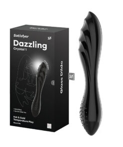Dildo Anal Sticla Termica Dazzling Crystal