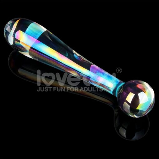 Dildo Anal de Sticla Alluring Arc Lovetoy